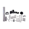 Customized Part +Aluminum With Anodized Black+Stainless Steel+Deburring
