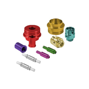 Stainless Steel + Aluminum 6061+ Anodizing + Electroplating