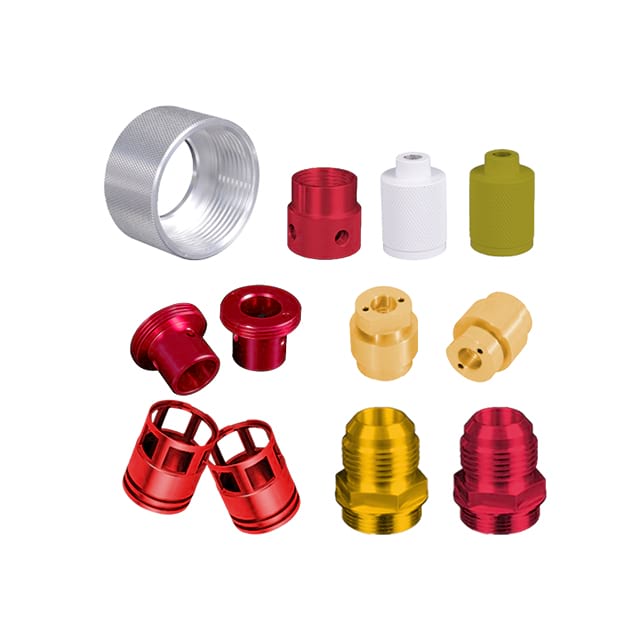 Aluminum + Anodized Red