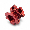 CNC Machining + Aluminum With Anodized Red