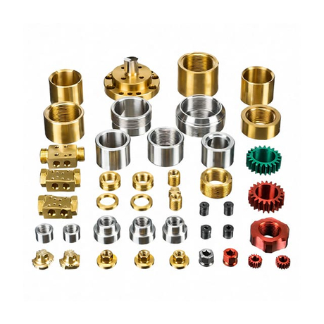 CNC Machining + Stainless Steel + Aluminum + Brass