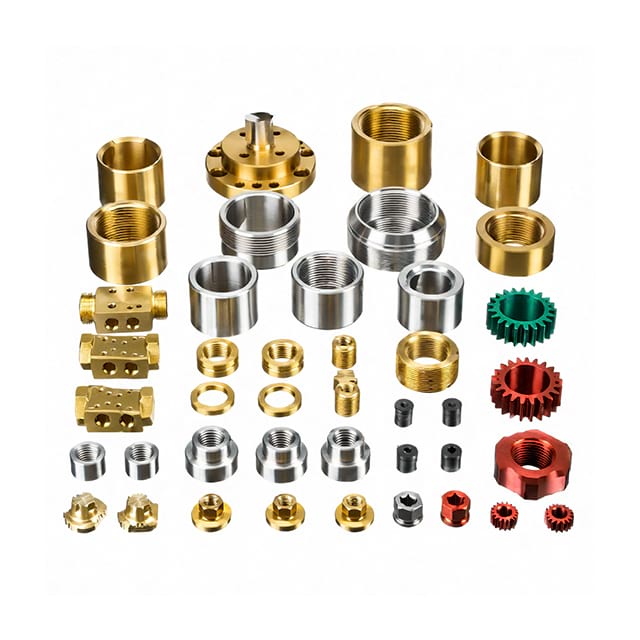 CNC Machining + Stainless Steel + Aluminum + Brass