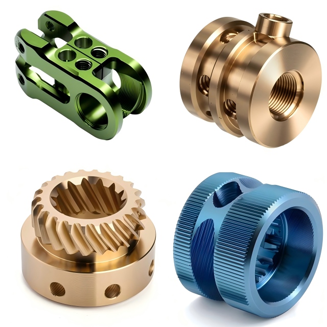 Brass + Stainless Steel + Deburring + Assembly