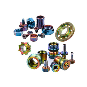 CNC Machining + Steel Color Zinc Plating