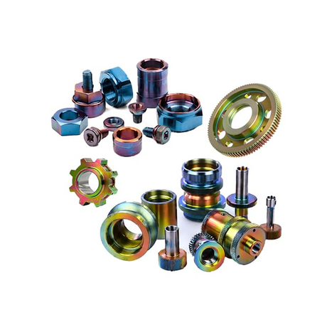 CNC Machining + Steel Color Zinc Plating