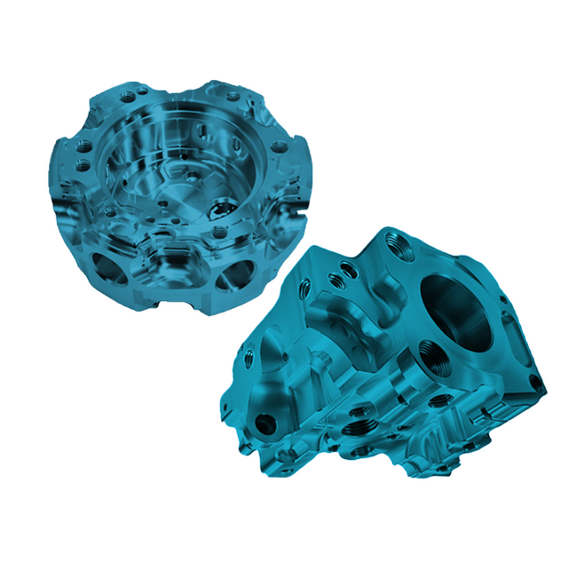 Aluminum 6061 + Anodized Blue